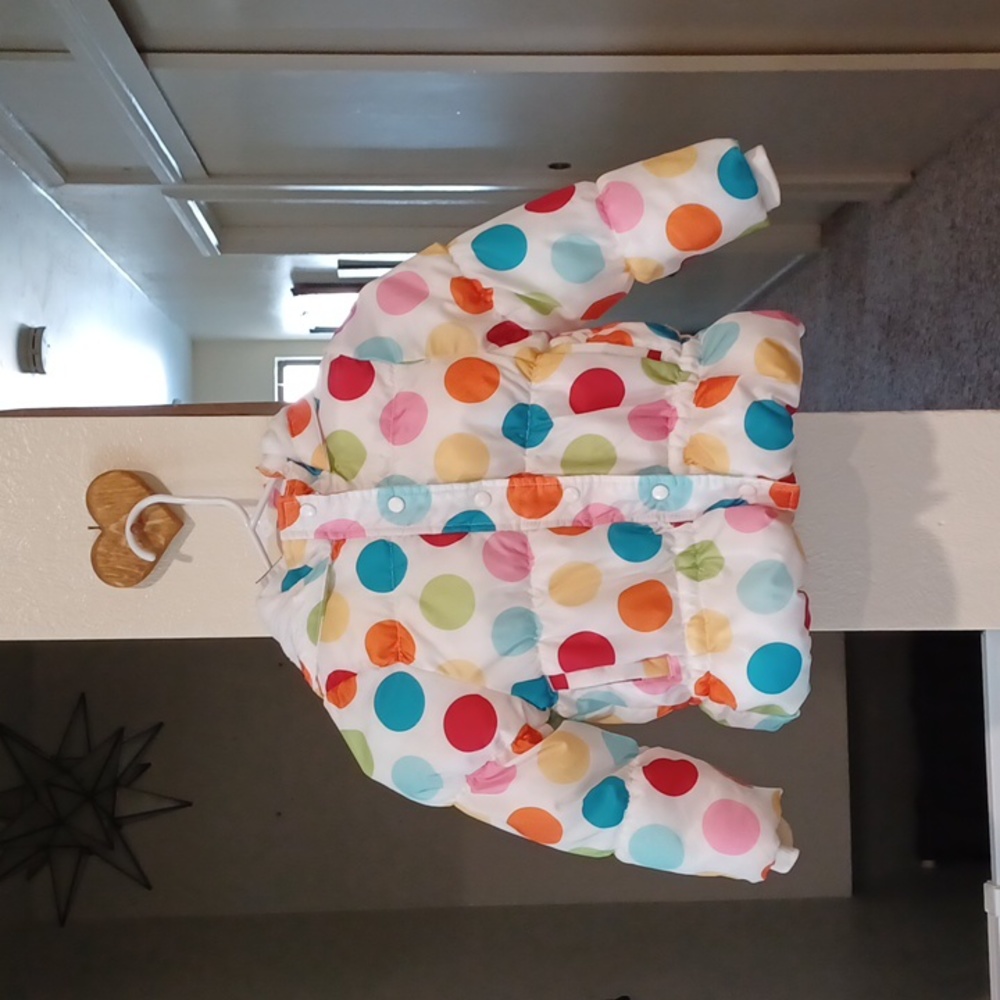 Colorful Polka Dot Kids Jacket